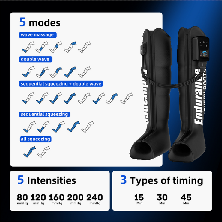 Endurance Massage Boots-Wireless