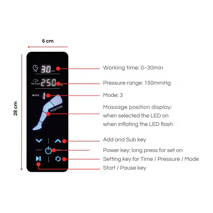 Endurance Active Recovery System For Legs